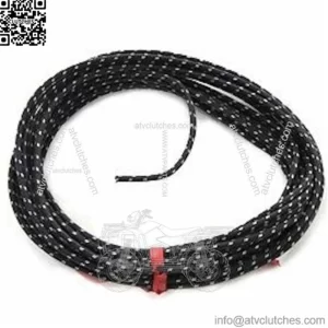 Replica Vintage Black Covered Cloth OEM Replacement Wire Harley Antique Panhead (For: Harley-Davidson)