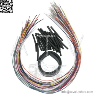 Namz Universal Handlebar Bar Switch Wiring Wire Extension Kit 24" Harley Touring (For: Harley-Davidson)