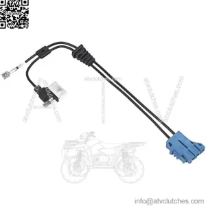 12 Volt Battery Wiring Harness Connector for Peg Perego John-Deere Gator XUV Polaris Slingshot Children Ride On Car