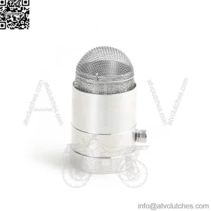 Stainless Steel Exhaust Outlet Pipe Tip for Yamaha Raptor 700 2006-2016/Raptor 350/660 ALL YEAR
