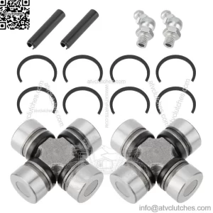 2SET Front Prop Shaft U-Joint for Polaris Ranger 400 500 570 700 800 900 1000 EV