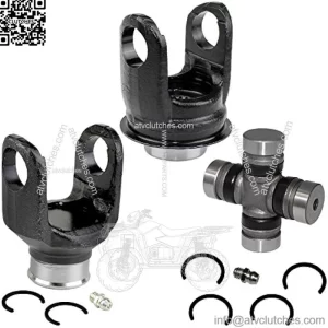 Rear Drive Shaft Pairing Yokes Compatible with Suzuki Lt-F400F Eiger 400 4X4 Man 2002-2007