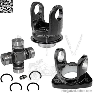 Rear Drive Shaft Pairing Yokes Compatible with Suzuki Lt-A400 Eiger 400 2X4 Auto 2002-2007