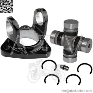Propshaft Yoke with U-Joint Compatible with Suzuki Lt-F400 Ltf400 Eiger 400 2X4 Man 2002-2007