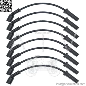 9748HH Spark Plug Wire Set for Chevy Silverado GMC Yukon Cadillac 4.8L 5.3L 6.0L (For: More than one vehicle)