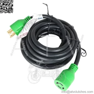 Generator Extension Cord 15 Ft 4 Prong Power Cable 10 4 30 Amp Adapter Plug