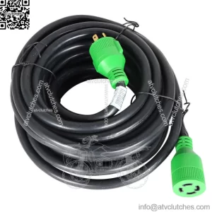 Generator Extension Cord 75 Ft 4 Prong Power Cable 10 4 30 Amp Adapter Plug