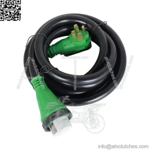 15/25/50FT RV Generator Power Cord 50 Amp 14-50P to SS2-50R Locking Connector