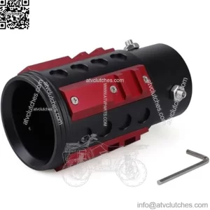 63mm aluminum alloy tail throat #red