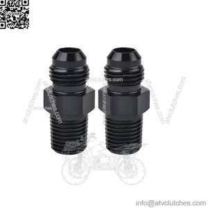 AN4 male to 1/8NPT 2-pack