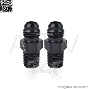 AN4 male to 3/8NPT 2-pack