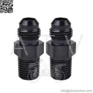 AN6 male to 1/4NPT 2-pack
