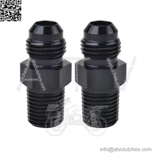 AN8 male to 1/2NPT 2-pack