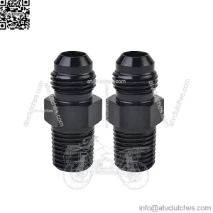 AN10 male to 3/8NPT 2-pack