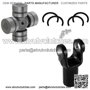 Polaris Scrambler 500 4X4 1998-2009 Front Drive Shaft Yoke & U-Joint Kit