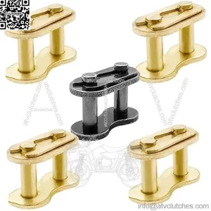 420 Chain master link Heavy Duty for Dirt Bikec motorcycle Baja Warrior Heat Mini Baja Motorsports Pit ATV Quad Buggy- connecting link (420 ML)