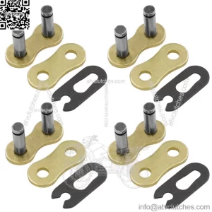 530 Chain Master Link For Motorcycle Bike ATV Connecting Link Gold