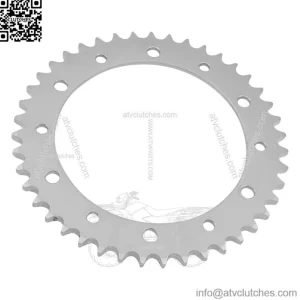 Rear Wheel Chain Sprocket for Honda 41201-MBG-000 41201-MCW-D00 43 Teeth