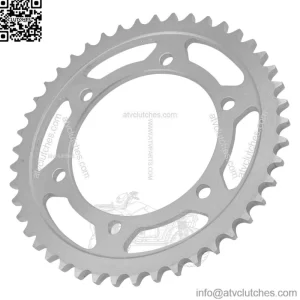 1AE-25445-21-00 Rear Wheel Chain Sprocket for Yamaha 45 Teeth