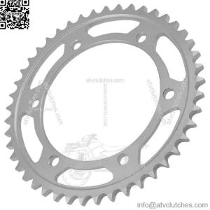 Rear Wheel Chain Sprocket for Kawasaki ZX-10 Ninja ZX1000 1988-1990 45 Teeth