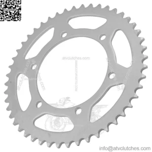 Rear Wheel Chain Sprocket for Yamaha 600 Seca II XJ600S 1992 1993-1998 48 Teeth