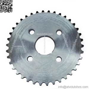 38T, 420 Chain Mini Bike Sprocket: Coleman, Baja Warrior, Trailmaster