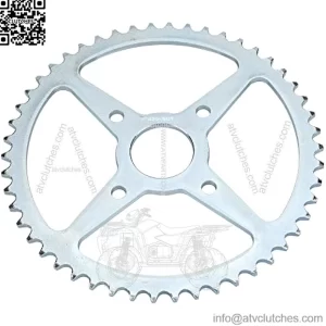 Upgrade 420 Chain 50 Tooth 40mm Rear Drive Sprocket for 212cc 196cc 6.5hp Coleman CT200U Trail BT200X CT200U-ex Baja Warrior Hensim MB165 Massimo Trailmaster MB200 Mini Bike Performance Parts