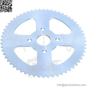 Go Kart Sprocket, 60 Tooth for #40/41/420 Chain, Sprocket for Go Carts and Mini Bikes