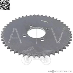 AlveyTech #40/41/420 Chain 48 Tooth Sprocket for Go-Karts & Mini Bikes