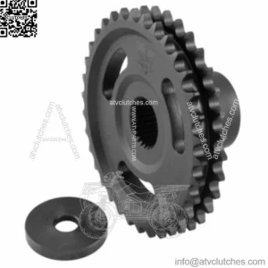 Chain Compensator Eliminator 34 Tooth Sprocket Harley 18+ Wide Tire Softail M8 (For: Harley-Davidson)