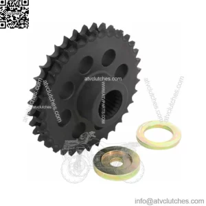 34 Tooth Replacement Solid Primary Sprocket Kit Harley Touring Softail Dyna (For: Harley-Davidson)