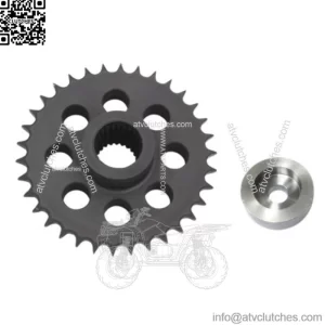 Compensator Eliminator Solid Primary 34T Sprocket Harley 17+ M8 Touring Softail (For: Harley-Davidson)