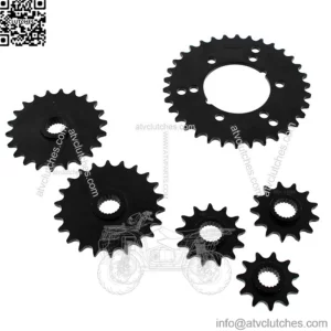 1994 - 1996 Polaris Sportsman 400 4X4 Steel Sprocket Complete Set