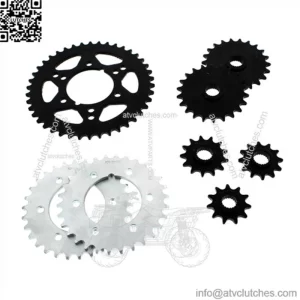 1993 Polaris Big Boss 350L 6X6 Steel Sprocket Complete Set