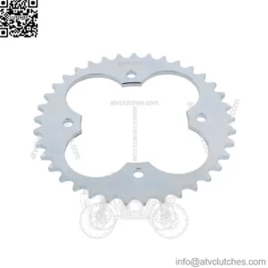 Sprocket for Polaris Predator 500 2003 - 2007 Rear Silver Sprocket 37 Tooth