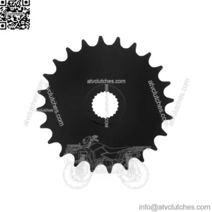 1991 - 1993 Polaris Big Boss 250 6X6 Steel Sprocket 24 Tooth