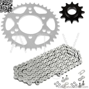O-Ring Drive Chain & Sprockets Kit for Polaris Xpress 300 1996 1997 1998 1999   (For: Polaris)