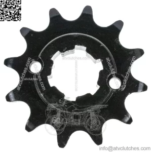 12 Tooth Front Steel Sprocket 12T for Polaris RZR 170 Razor fits 2009-2021
