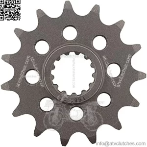 CST-1581-15-2 Front Sprocket Compatible With/Replacement For Yamaha 6 FZ 2004-2008, FZ 6 S 2009, 1000 FZR 1987-1995, FZX 750 Fazer 1986 1987, GTS 1000 ABS 1993-1996, YZF 750 R 1994-98