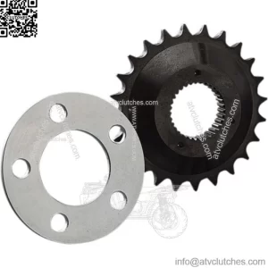 .200" Offset Sprocket Kit for Wide Tire Harley Big Twin 85-94