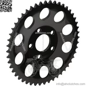 1210-1837 Black Rear Wheel Sprocket 48-Tooth