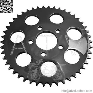 1210-1847 Black 530 Chain Conversion Rear Sprocket 46-Tooth
