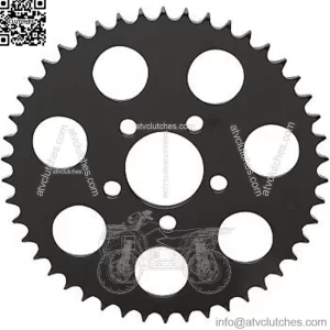 1210-1843 Black 46-Tooth 530 Chain Conversion Rear Sprocket