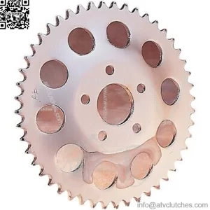 DS-325359 Rear Wheel Sprocket 51-Tooth - Chrome