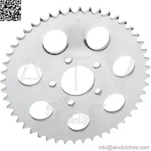 1210-0377 Chrome 530 Chain Conversion Rear Sprocket 46 Tooth