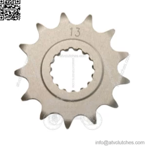 13 Tooth Front Steel Sprocket 13T fits Yamaha 700, YFZ450R & YFZ450X (For: More than one vehicle)