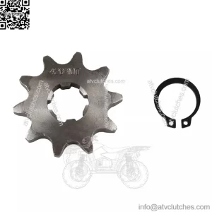 420Chain 17mm 10-18T Front Sprocket For 50 70 90 110 125 140cc ATV Pit Dirt Bike