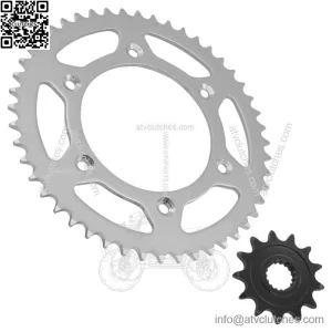 Front Rear Drive Chain Sprocket for Honda CRF250RX 2019-2021 41202-MKE-A00