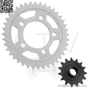 Front Rear Drive Chain Sprocket for Husaberg FC501 FC600 FE350 FE350E 1996
