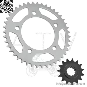 Front Rear Drive Chain Sprocket for Honda CB650R ABS 2019-2021 23801-MJE-D00